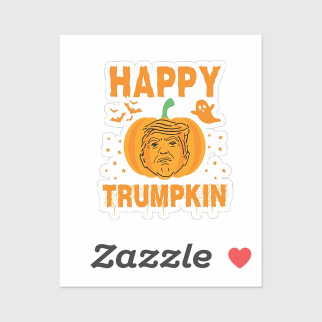 Happy Trumpkin Make Halloween Great Again (Sheet)