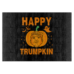 Happy Trumpkin Make Halloween Great Again Cutting Board
