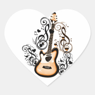 Happy Tunes_ Heart Sticker