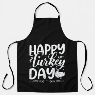 Happy Turkey Day Apron