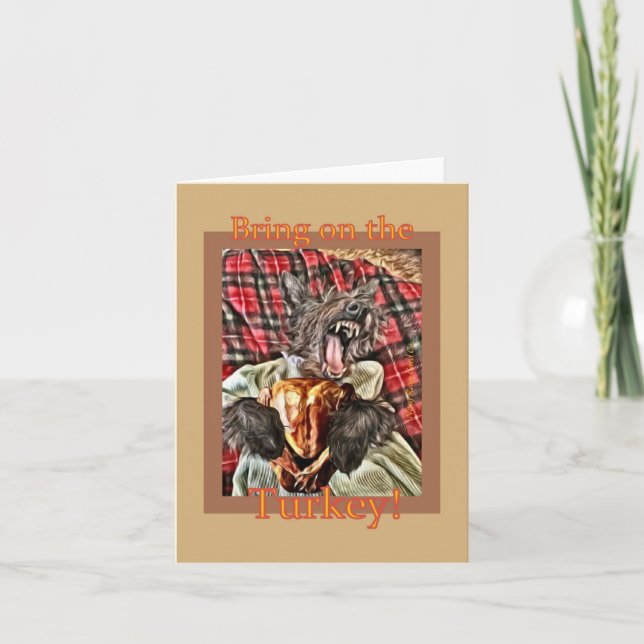 Happy Turkey Day Card (Front)