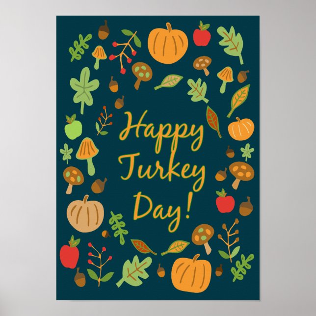 Happy Turkey Day! Poster (Front)