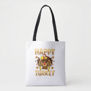 Happy Turkey Day Shirt Thanksgiving Day Holiday G Tote Bag