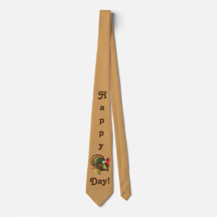 Happy Turkey Day Tie