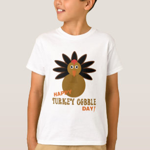 Happy Turkey Gobble Day Thanksgiving T-Shirt