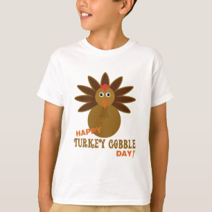 Happy Turkey Gobble Day Thanksgiving T-Shirt