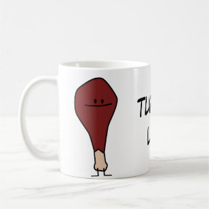 Happy Turkey Leg Drumstick protein bird Coffee Mug