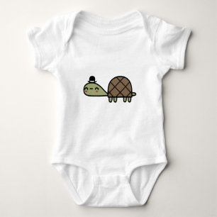 Happy Turtle Baby Bodysuit