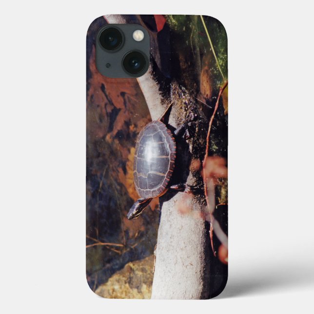Happy Turtle Case-Mate iPhone Case (Back)