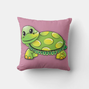 Happy turtle cushion