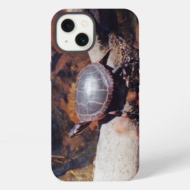 Happy Turtle iPhone Case (Back)
