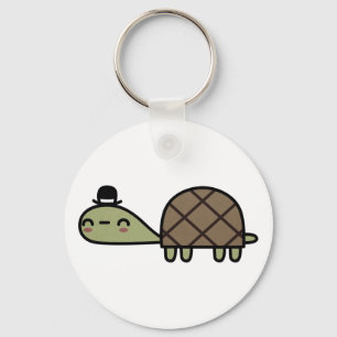 Happy Turtle Key Ring