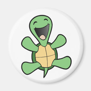 Happy Turtle Magnet