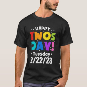 Happy Twosday 2023 Shirt Pink Leopard Twos Day 222