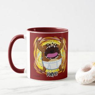 HAPPY UNDERWEAR BEAR by Jeff Willis Art Mug