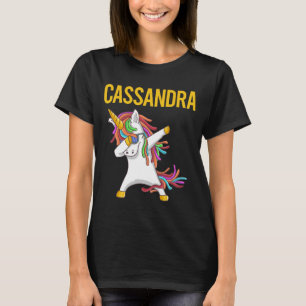 Happy Unicorn - Cassandra Name T-Shirt