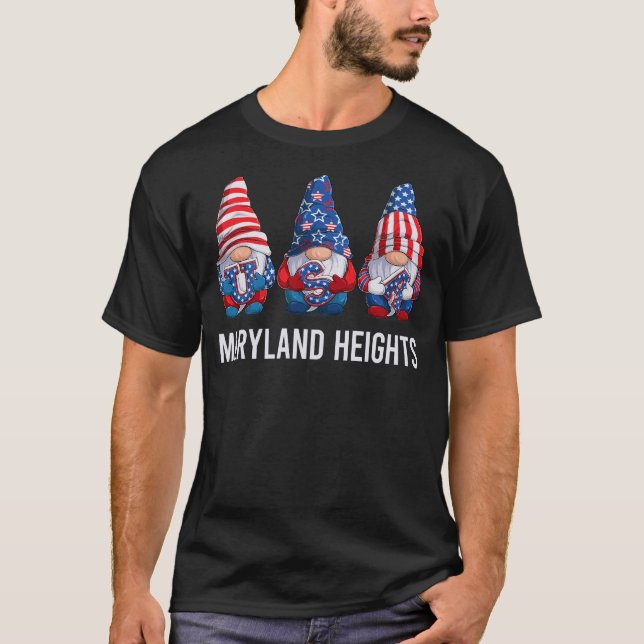 Happy USA Maryland Heights T-Shirt (Front)