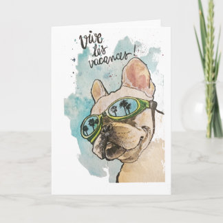 Happy vacation card