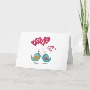 Happy Valantine Day Holiday Card