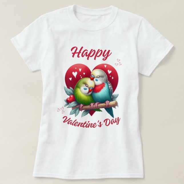 Happy Valantine Day  T-Shirt (Design Front)