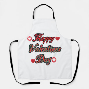 Happy Valenties Day for gift Apron