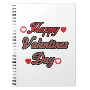 Happy Valenties Day for gift Notebook