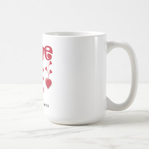 HAPPY VALENTINE DAY 2024 LOVE RED HEART COFFEE MUG
