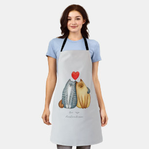 Happy Valentine Day 2024 st valentine 14 February  Apron