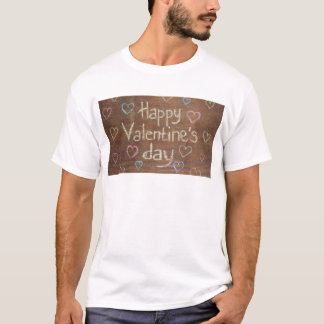 Happy valentine day chalkboard T-Shirt