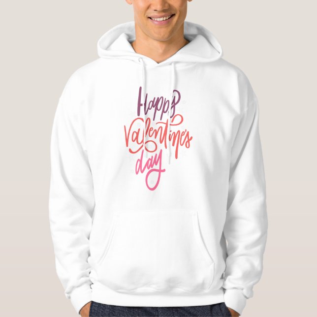 Happy valentine day hoodie (Front)
