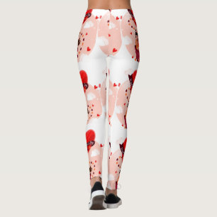 Happy Valentine Day Leggings