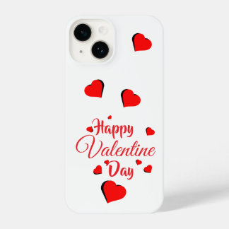 Happy Valentine Day white iPhone 14 Case