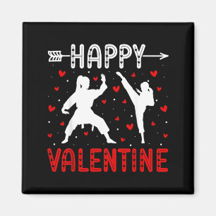 Happy Valentine - Martial Arts Taekwondo Magnet