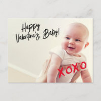 Happy Valentine’s, Baby! Photo xoxo custom 