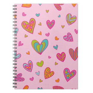 Happy valentine`s day 2023 With Heart Love   Notebook