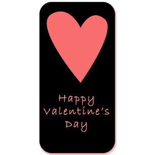 Happy Valentine’s Day Apron   Pink Heart Design
