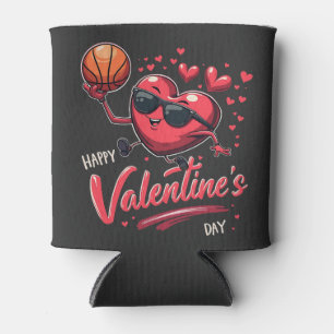 Happy Valentine’s Day Basketball Lovers Can Cooler