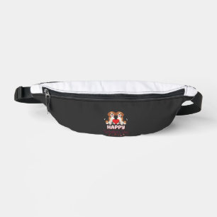 Happy Valentine’s Day Beagle Couple Bum Bags