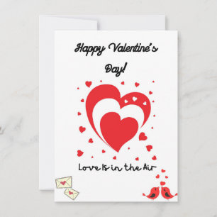 “Happy Valentine’s Day Card –Romantic Love Message