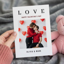 Happy Valentine’s Day Custom Photo Collage Love