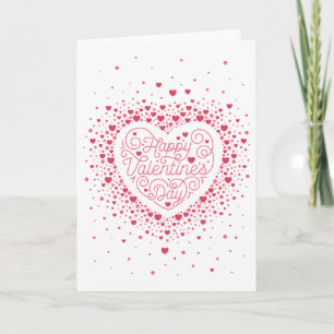 HAPPY VALENTINE"S DAY / Folded Valentine's Card