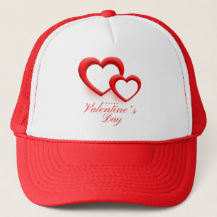 Happy Valentine’s Day Heart Love Design-23540 Trucker Hat