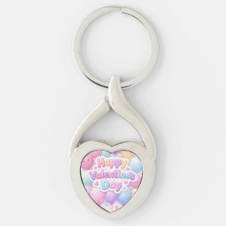 Happy Valentine’s Day Keychain | Romantic Love Key