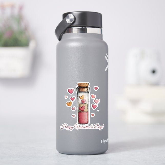 Happy Valentine’s Day Love Potion Postcard (HydroFlask)