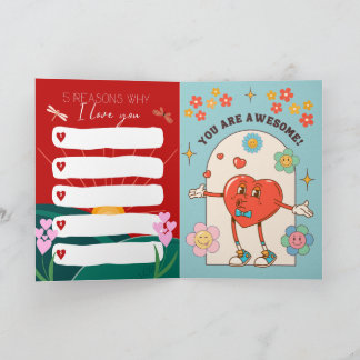 Happy Valentine’s Day – Made with Love Holiday Card