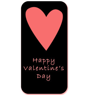 Happy Valentine’s Day Mug   Pink Heart Design