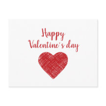 Happy Valentine’s day Red heart Love sayings