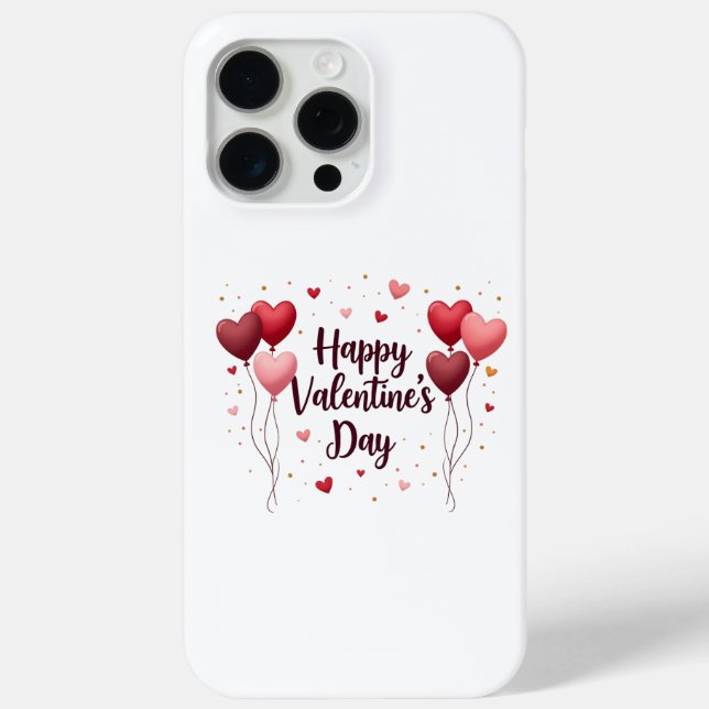 Happy Valentine’s Day Romantic Phone Case (Back)