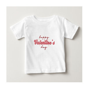  Happy Valentine’s Day White T-ShirtT-Shirt Baby T-Shirt