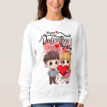 Happy Valentine’s Day Women’s T-shirt – Cute and S